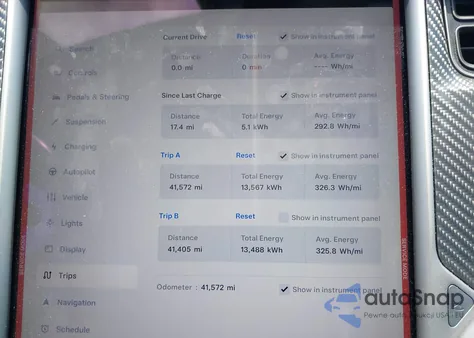 2018 Tesla Model S 100D/75D/P100D from USA, damaged, VIN 5YJSA1E26JF282895